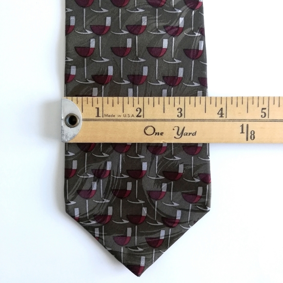 RM Style Vintage Red Wine Glass Tie, 1996 - Picture 5 of 8